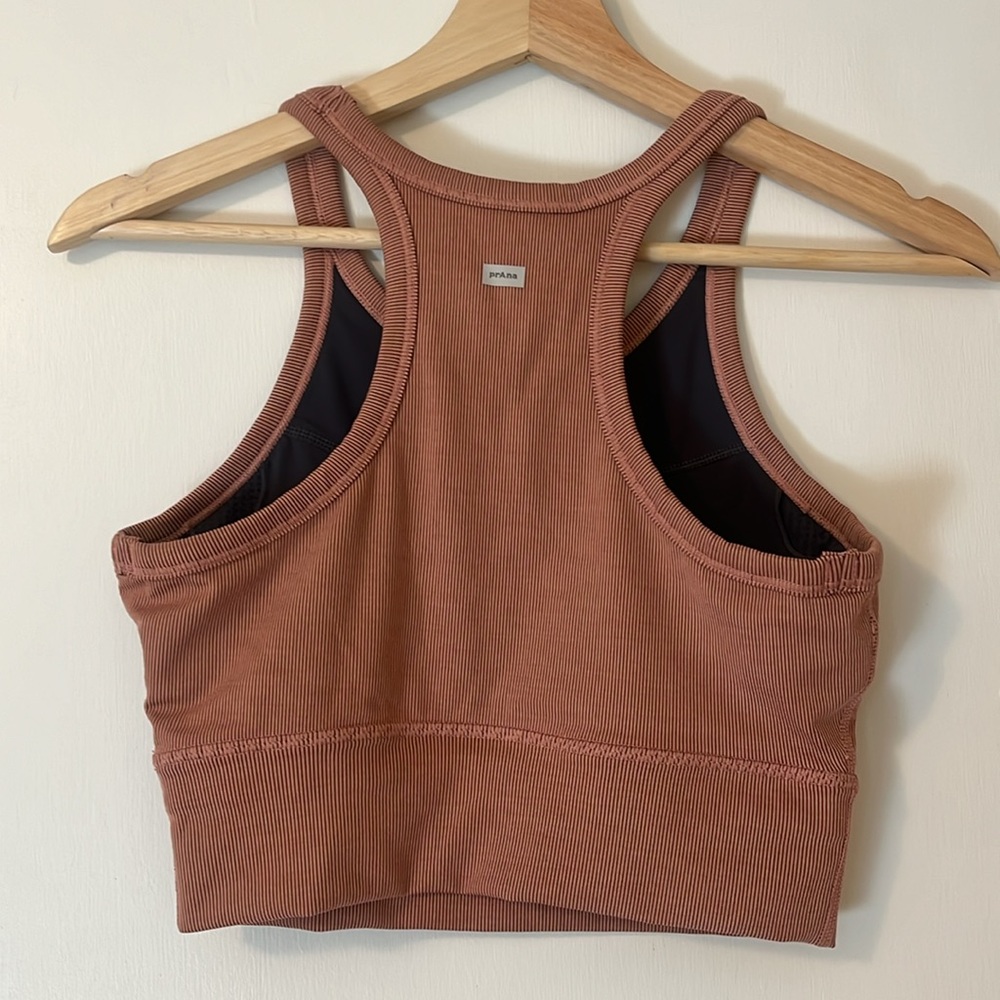 Prana Ribbed Crop Top - Picture 2 of 3
